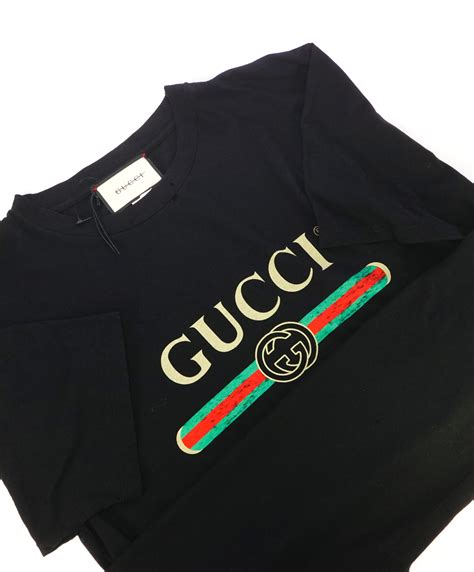 vintage gucci stripe shirt|gucci oversized t shirt.